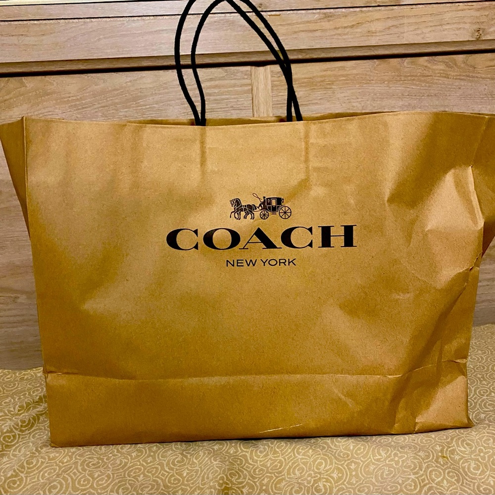 Coach galley tote bag